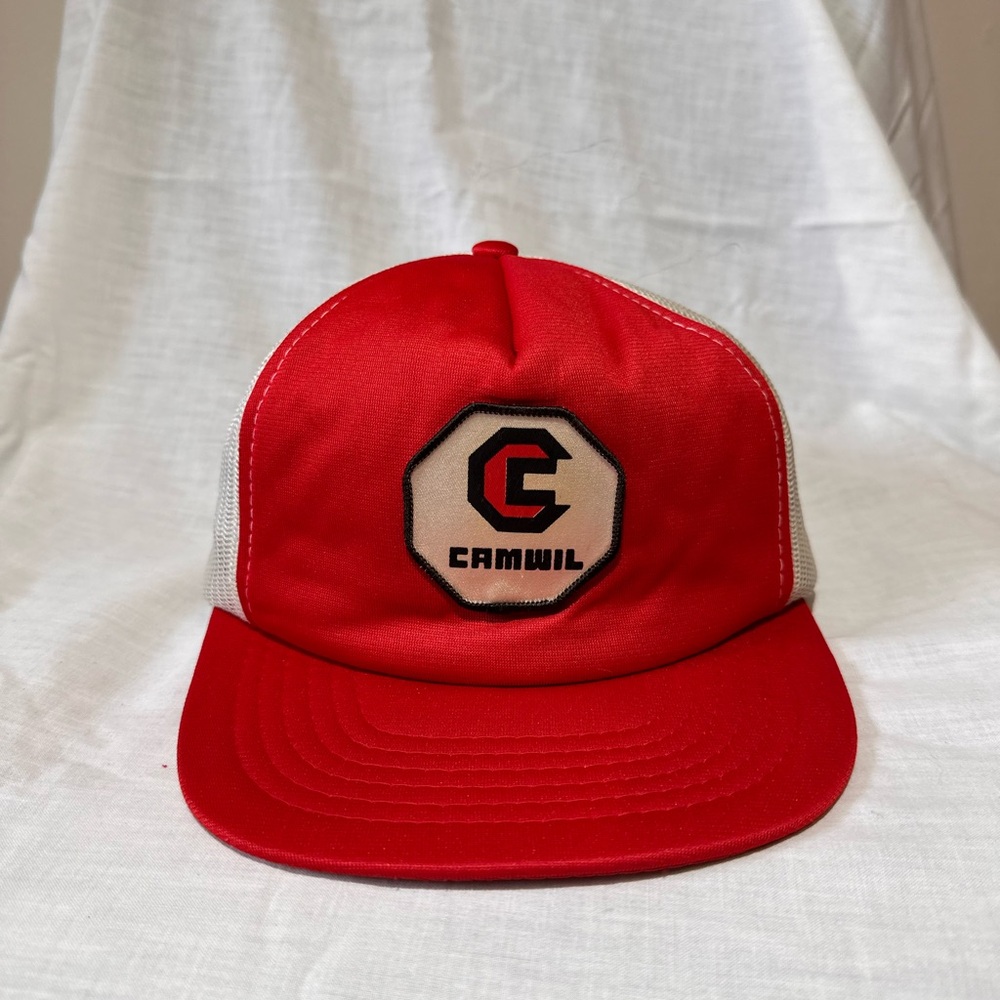 Vintage 1980’s Red Camwil Trucker Hat